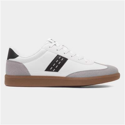 Rice Mens White Casual Shoe