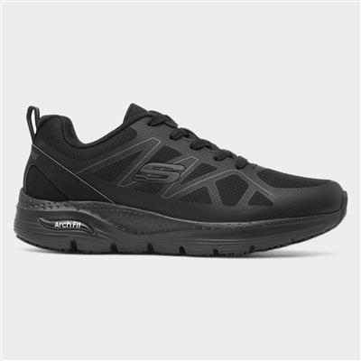 Arch Fit Mens Black Shoe