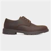 Hush Puppies Jerry Mens Brown Leather Casual Shoe (Click For Details)