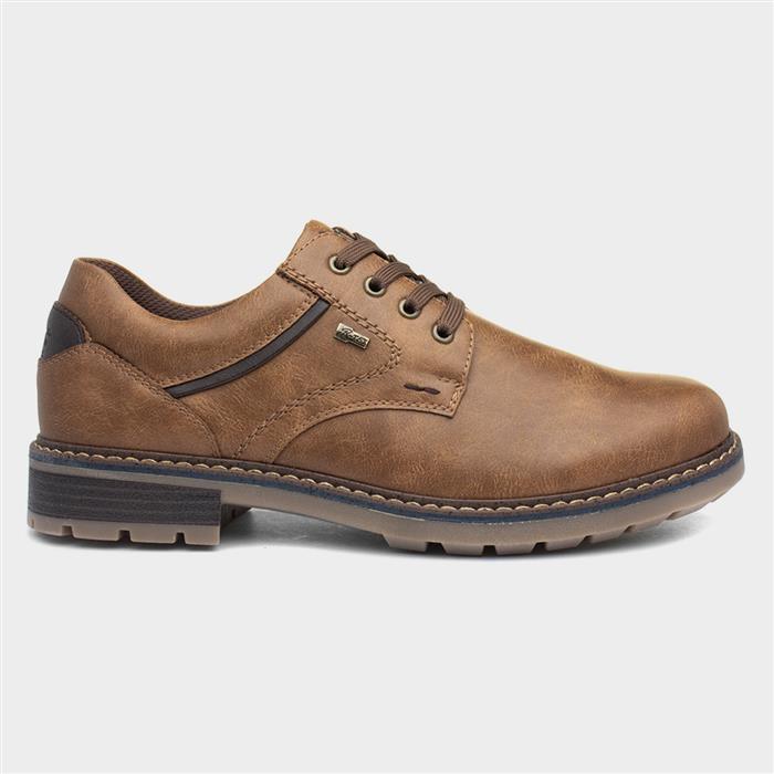 Relife Mens Tan Lace-Up Shoe-520368 | Shoe Zone
