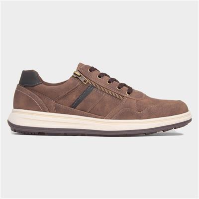 Gabriel Mens Brown Casual Shoe