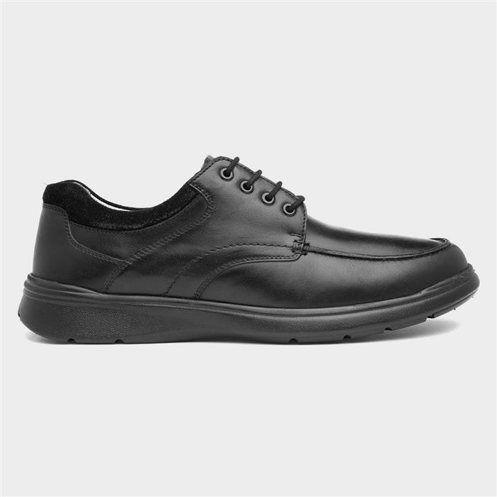 Comfy black hot sale leather shoes