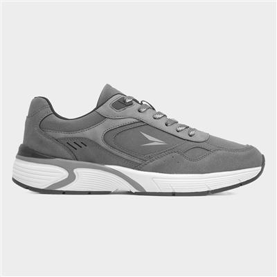 Diaz Mens Dark Grey Casual Shoe