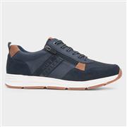 Relife Terry Mens Navy Casual Shoe (Click For Details)