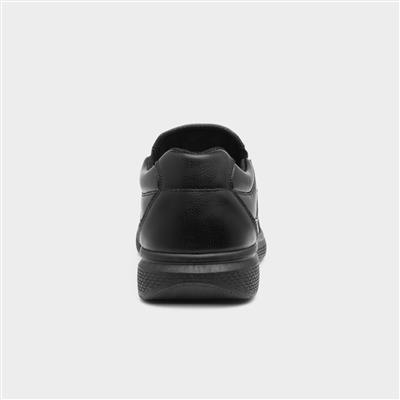 Hobos Mens Black Casual Slip On Shoe-522034 | Shoe Zone