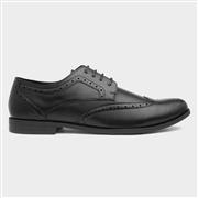 Beckett Billy Mens Black Lace Up Brogue Shoe (Click For Details)