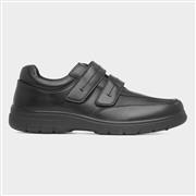 Hobos Hadley Mens Black Easy Fasten Shoe (Click For Details)