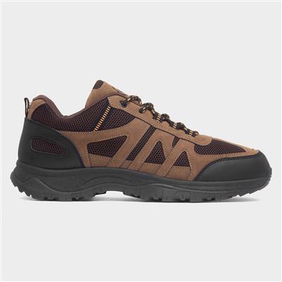 Eddie Mens Brown Hiking Shoe