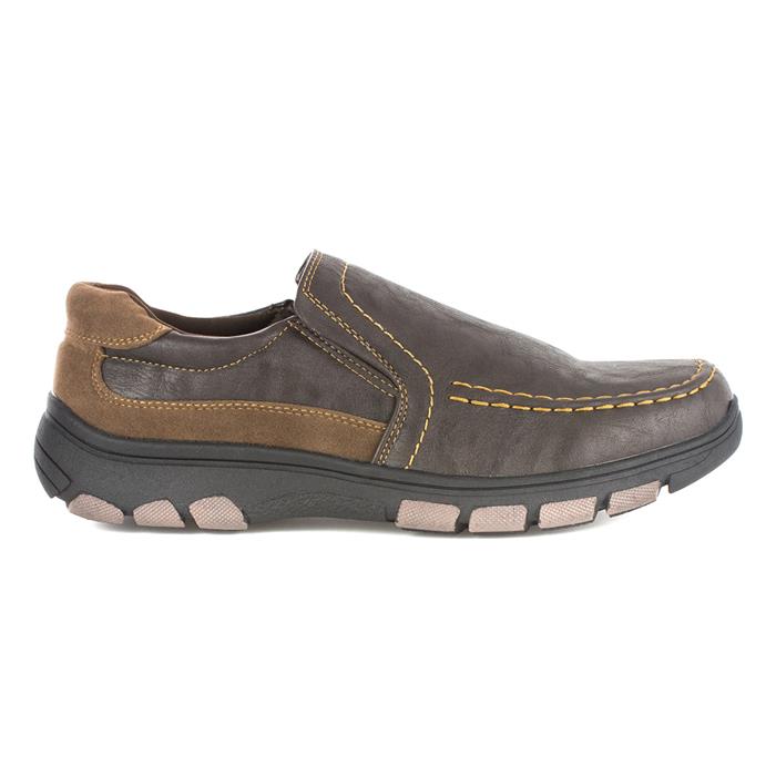 Cushion Walk Mens Brown Slip On Shoe-52250 | Shoe Zone