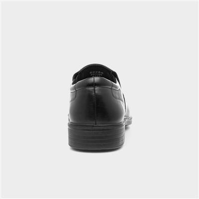 Hobos Brady Mens Black Slip On Formal Shoe-52285 | Shoe Zone