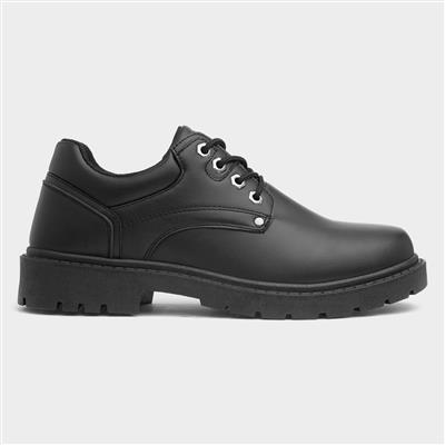 Emmit Mens Black Lace Up Shoe