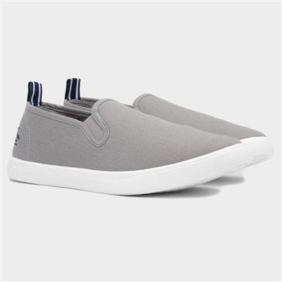 Original Penguin Sabre Mens Grey Slip On Canvas