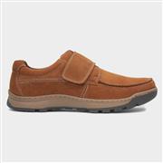 Hush Puppies Casper Mens Tan Leather Shoe (Click For Details)