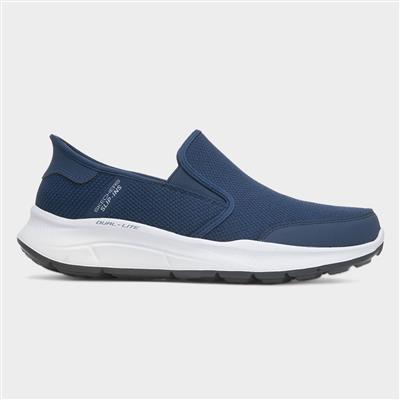 Slip Ins Mens Navy Shoe