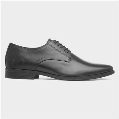 Oscar Mens Black Leather Shoe