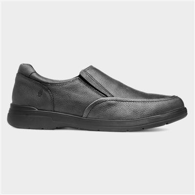 Matthew Mens Black Leather Shoe