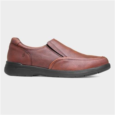 Matthew Mens Brown Leather Shoe