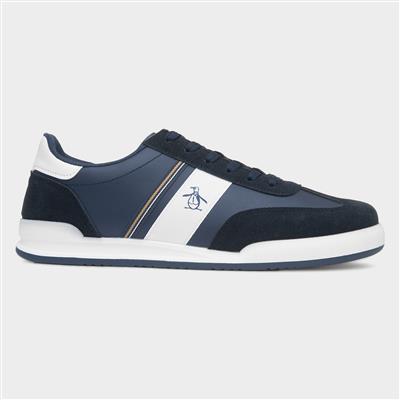 Gaz Mens Navy Casual Shoe