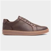 Hush Puppies Madden Mens Coffee Casual Shoe (Click For Details)