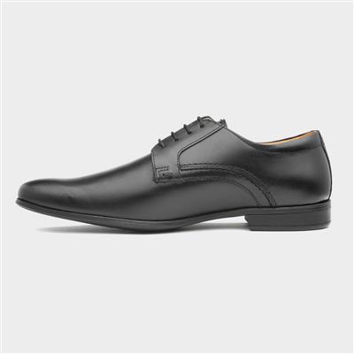 Thomas Crick Ormond Mens Black Leather Shoe-530022 | Shoe Zone