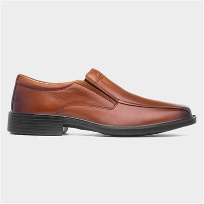 Brady Mens Tan Leather Shoe