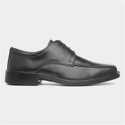 Conrad Mens Black Leather Shoe