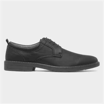 Tanaro Mens Black Lace Up Shoe