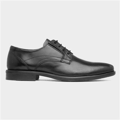 Arno Mens Black Leather Formal Shoe