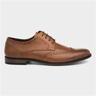 Tan on sale brogue shoes