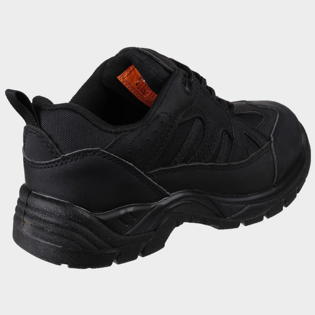 Amblers Safety Unisex Black Vegan Friendly Shoe-552014 | Shoe Zone