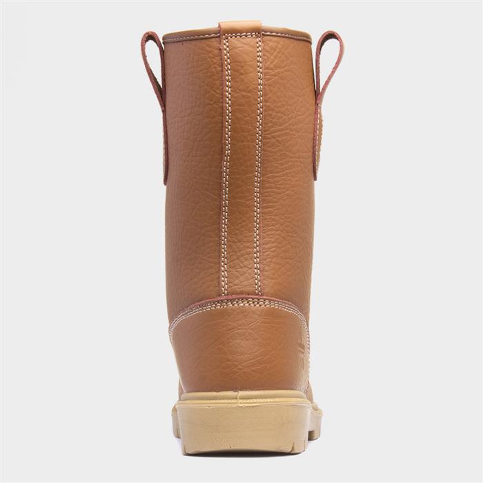 EarthWorks Bracket Mens Tan Rigger Boot