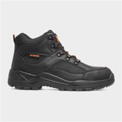 Scaffold Mens Black Safety Boot