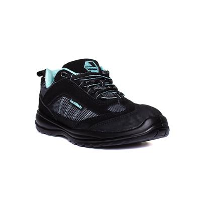 black safety shoes womens