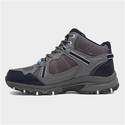 Skechers Hillcrest Mens Brown Walking Boot-584018 | Shoe Zone