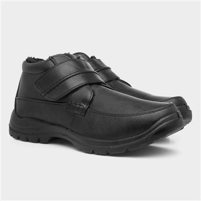 Mens ankle boots sale with velcro fastening