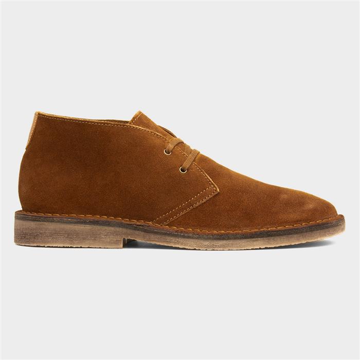 Mens tan suede hot sale desert boots