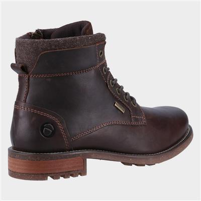 Cotswold Birdwood Mens Brown Leather Boot-585124 | Shoe Zone