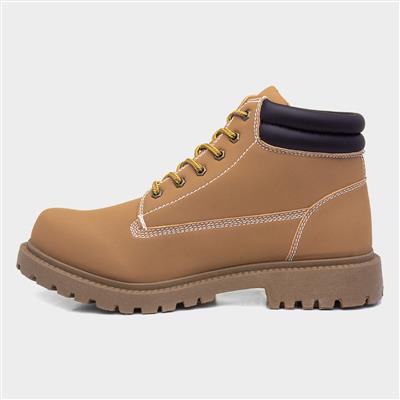 Urban Territory Mens Honey Lace Up Boot-58518 | Shoe Zone