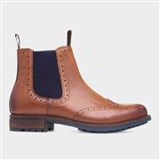 Red Level Clark Mens Tan Leather Chelsea Boot (Click For Details)