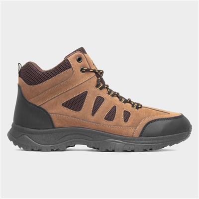 Hank Mens Brown Hiker Boot