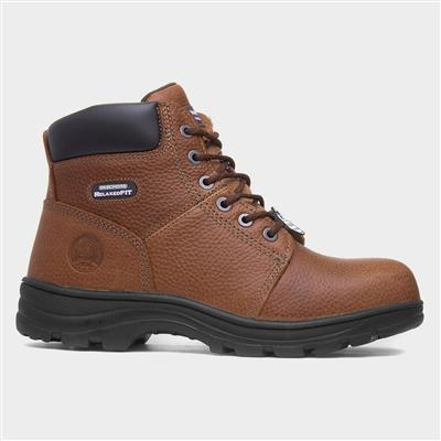 Skechers Workwear Relaxed Fit Mens Brown Boot