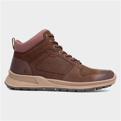 Arnie Mens Brown Leather Boot