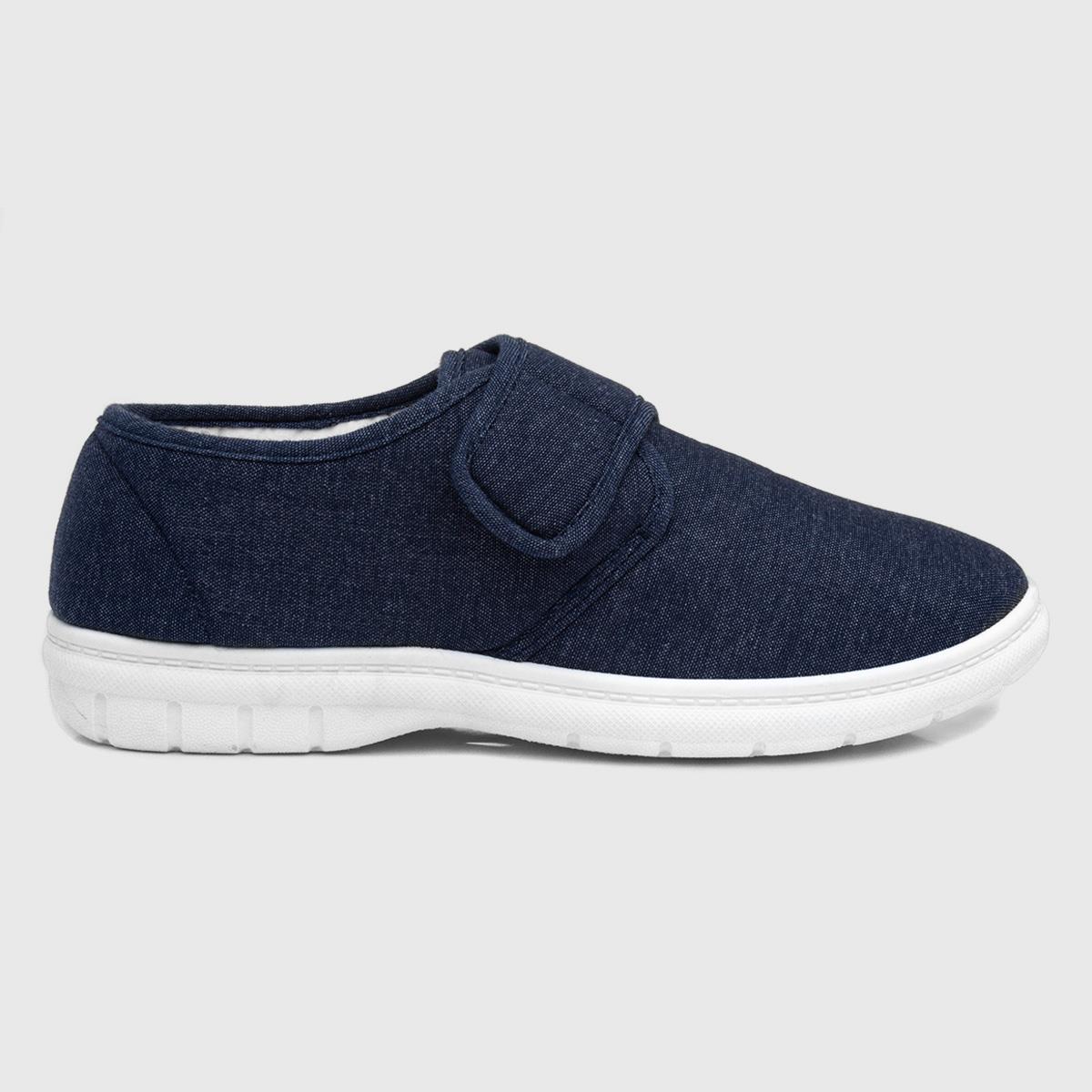 Mens velcro canvas clearance shoes