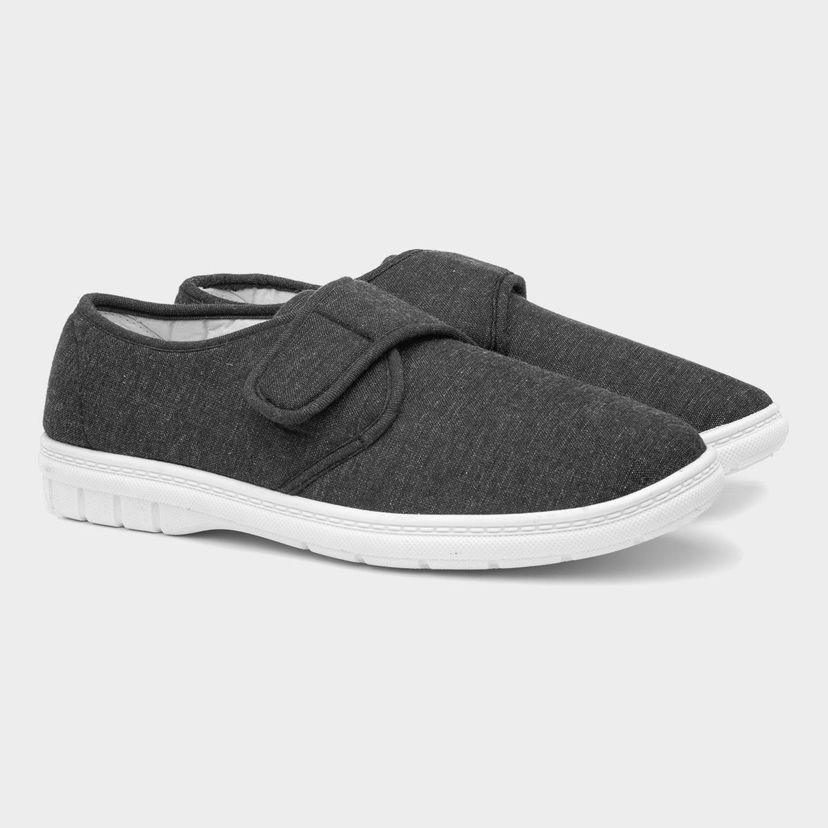 Mens velcro hotsell canvas shoes