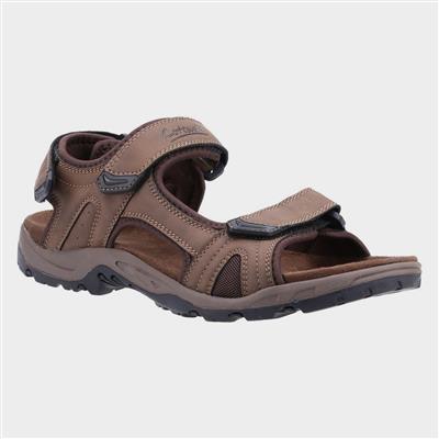 Cotswold Shilton Mens Brown Sports Sandal-594047 | Shoe Zone