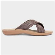 Red Fish Ellison Mens Brown Mule Sandal (Click For Details)