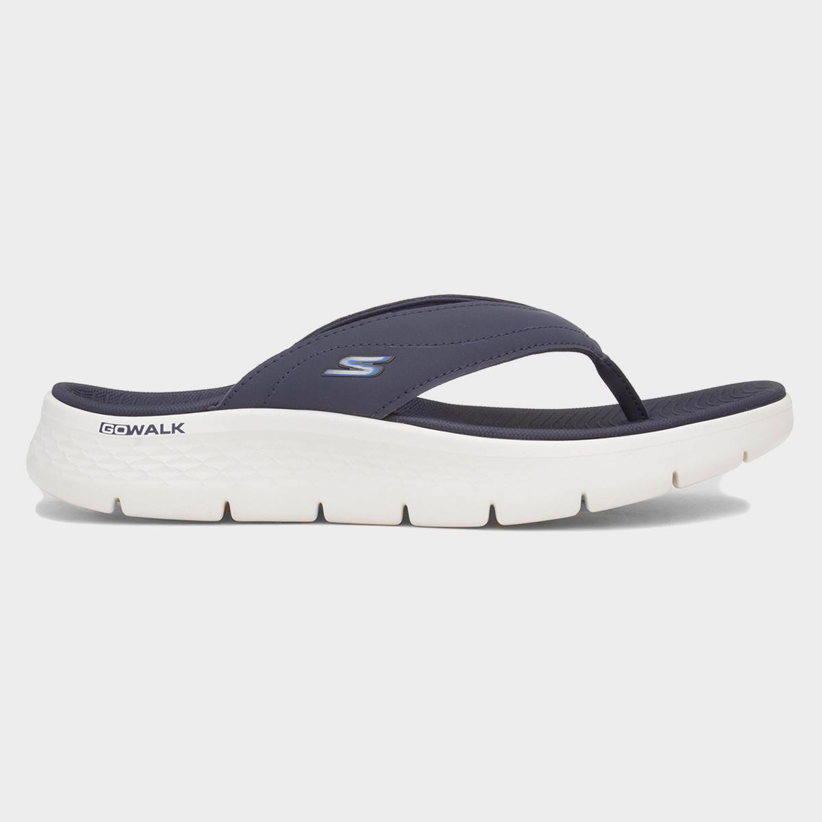 Skechers Go Walk Flex Vallejo Mens Navy Sandal 59510 Shoe Zone