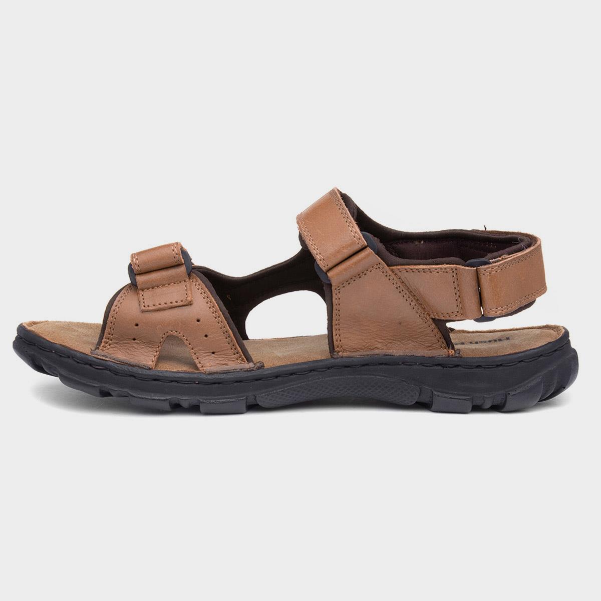 Hush puppies men's hot sale leather sandals