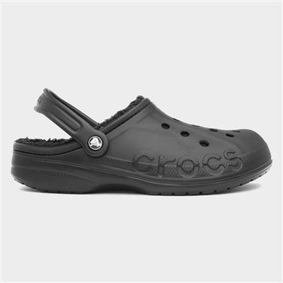 Baya Unisex Black Warm Lined EVA Clog