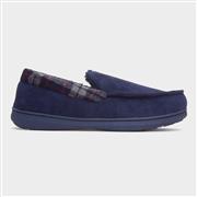 Jo & Joe St Andrews Mens Navy Moccasin Slipper (Click For Details)